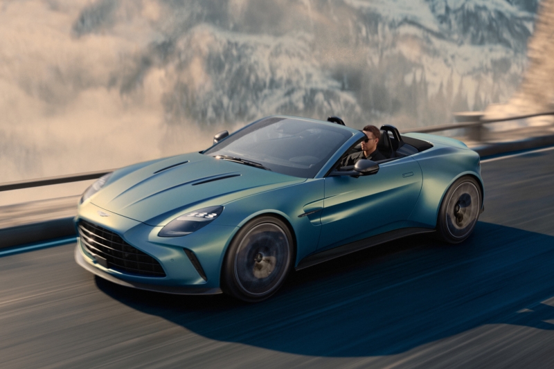 Aston Martin рассекретил родстер Vantage: техника, как у купе, а прибавка в весе – всего 60 кг